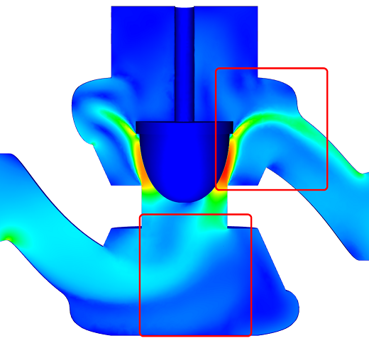 fine mesh results