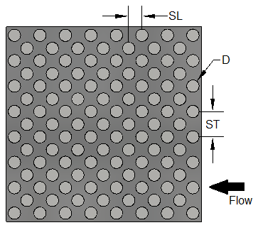 pins offset dimensions