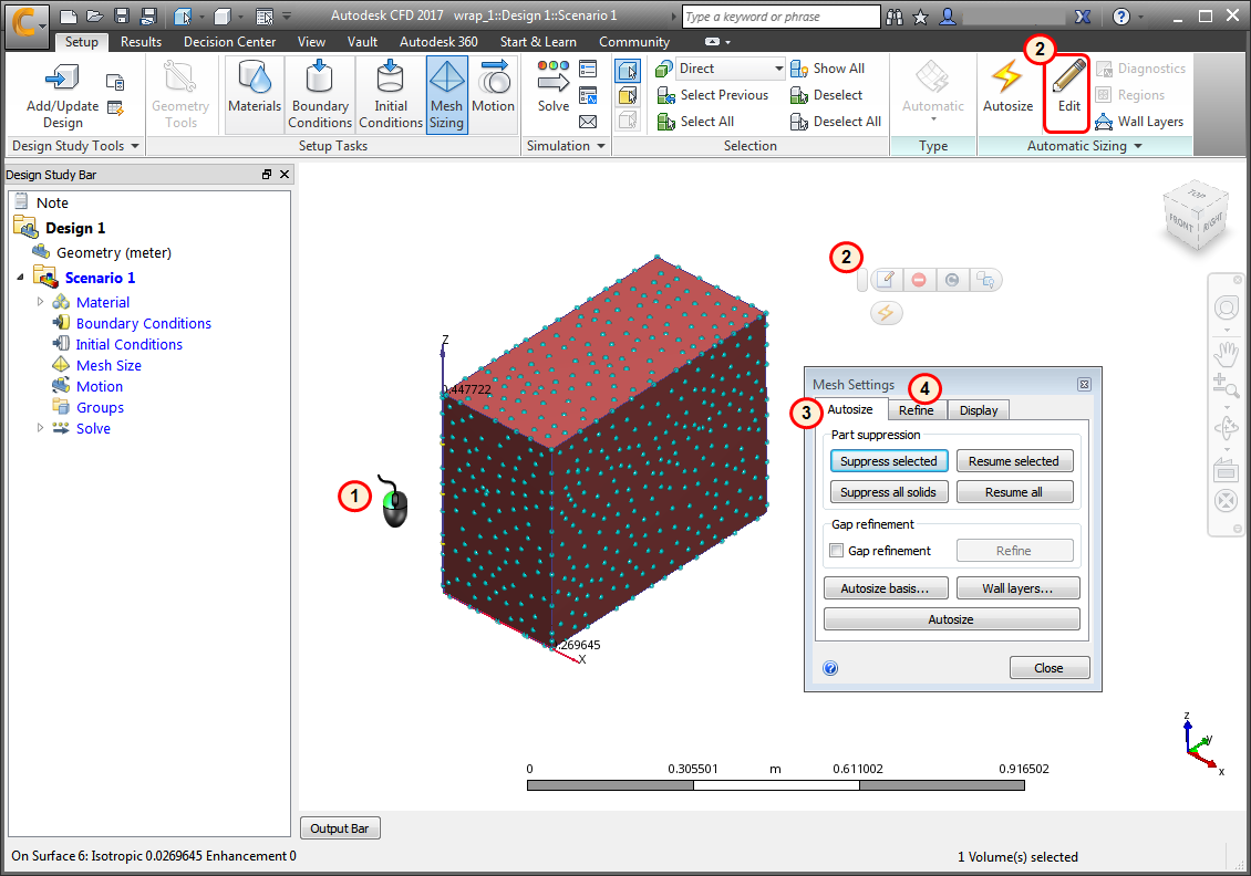 modify mesh