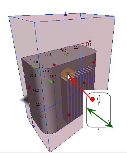 rotate external volume