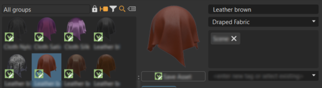 Fabric Material Preview