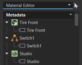 Material Editor icons