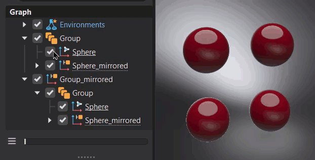 Sync Visibility of Clones disabled