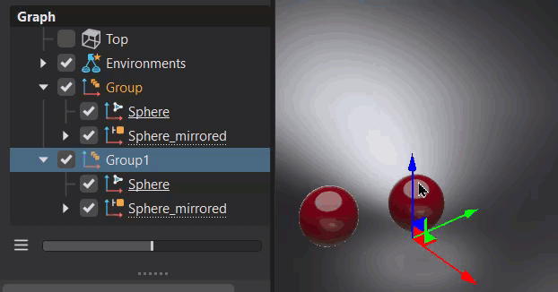 Transformable Clone Root enabled
