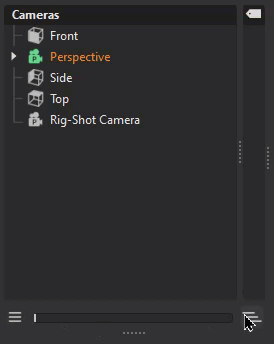 Collapsed and expanded tree