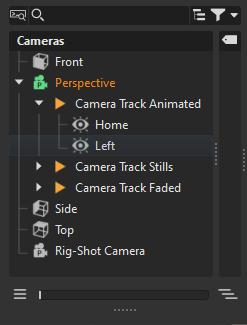 Camera Editor with column