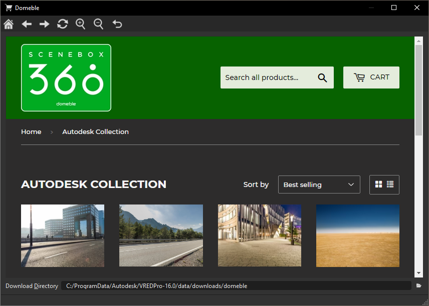 Image of the Domeble Web Shop