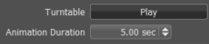 Turntable animations options 2023.2