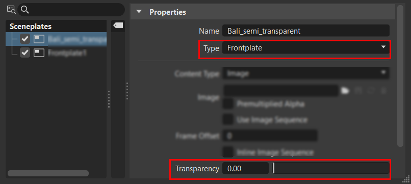 Semi-transparent Overlay