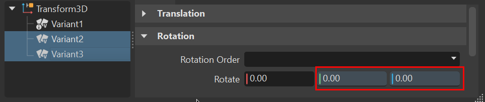 Transform Module blue
