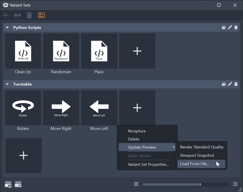 Loading cutom thumbnail