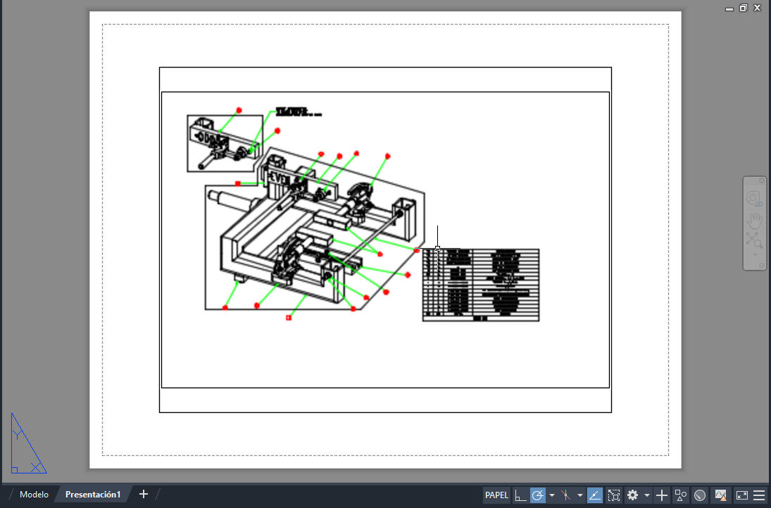AutoCAD Ursa Ayuda | Acerca del espacio modelo y espacio papel | Autodesk