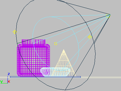 3ds Max 2024 Aide, Panneau déroulant Intensité/Couleur/Atténuation ( lumières standard)