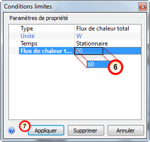 génération de chaleur totale