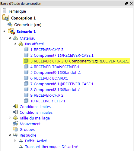 barre de dimensionnement agrandie
