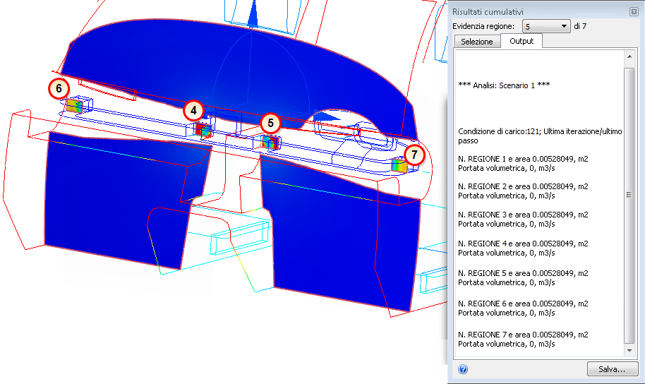 evidenziare le regioni
