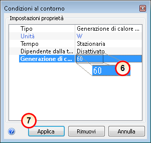 Generazione di calore totale
