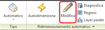 Modifica in Ridimensionamento automatico