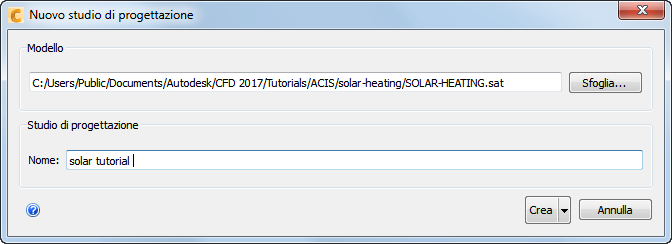 nuovo studio di progettazione