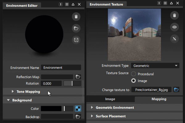 Environment Editor