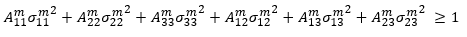 rupture equation