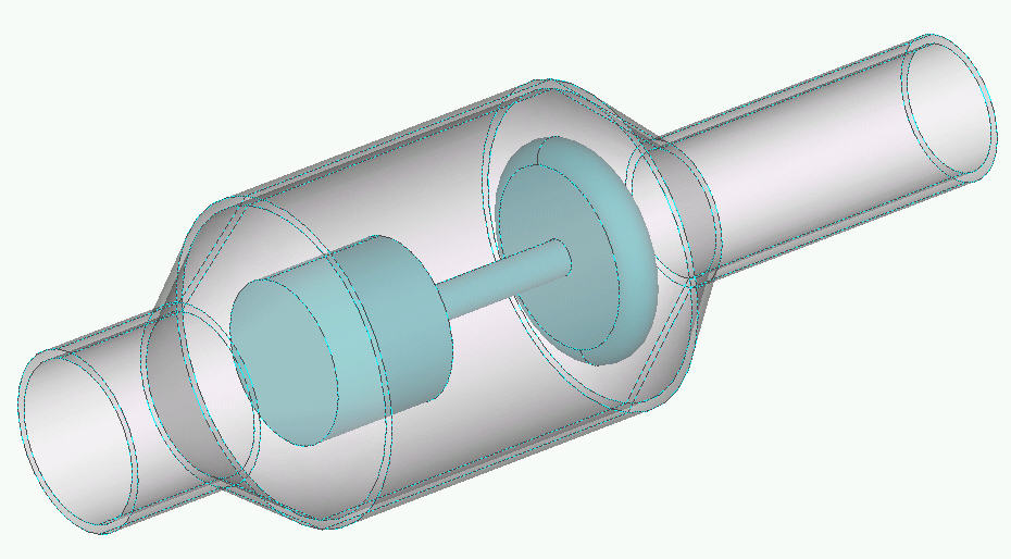 CAD でのキャップ作成