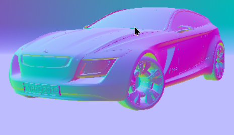 法線レンダーパス