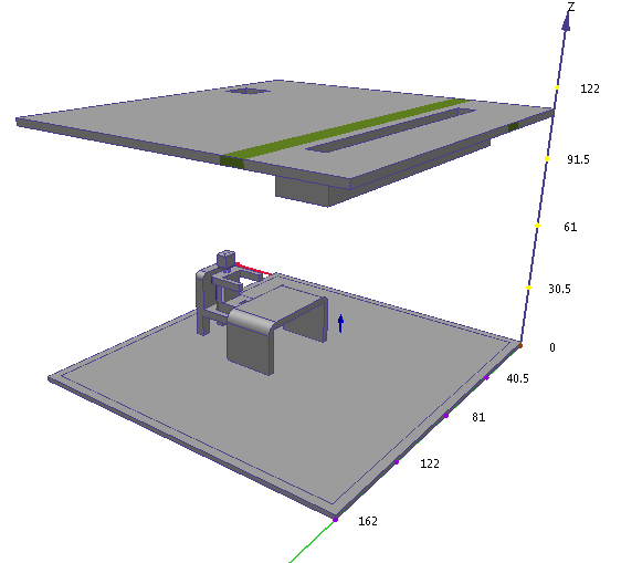 벽 및 공기 숨기기