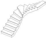 Ajuda, Componentes do lance da escada