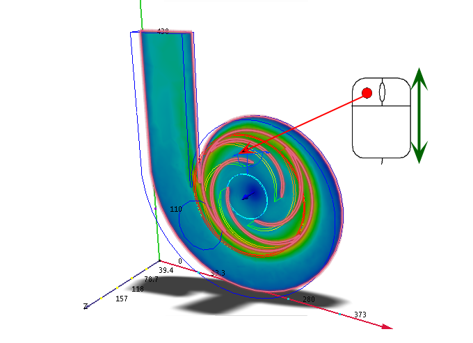 перемещение плоскости