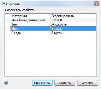 наименование материала