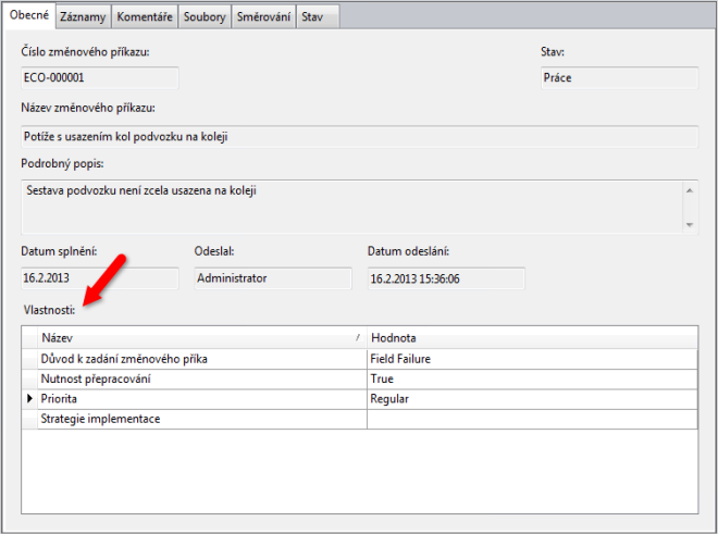 nastavení úložiště