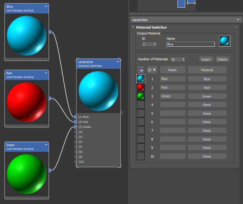 3ds Max 2025 Help | Export USD data | Autodesk