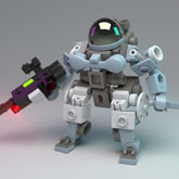 Learning Scene - Blocks robot