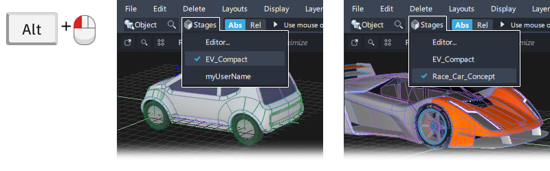 Open Cg File Open, save and backup model files
