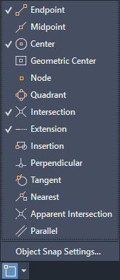 AutoCAD Object Snap Settings: Hướng Dẫn Chi Tiết Cách Thiết Lập Và Sử Dụng