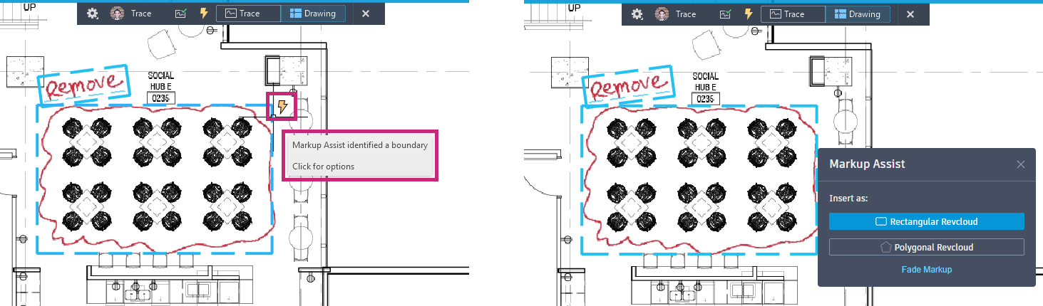 AutoCAD LT 2025 Help | About Markup Import and Markup Assist 