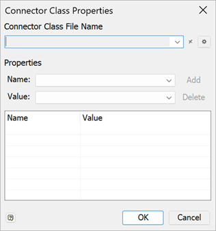 connector class properties before