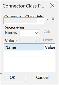connector class properties before