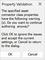 property validation before