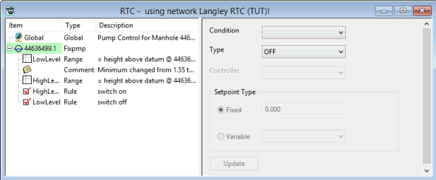 Deleting ranges and rules