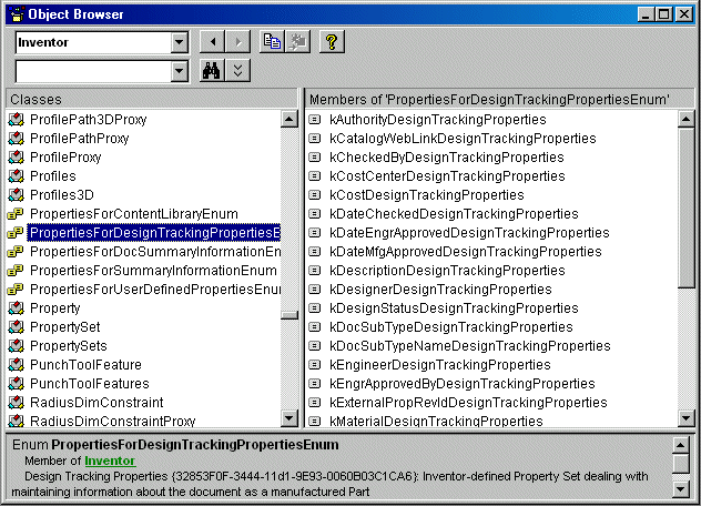 Object Browser