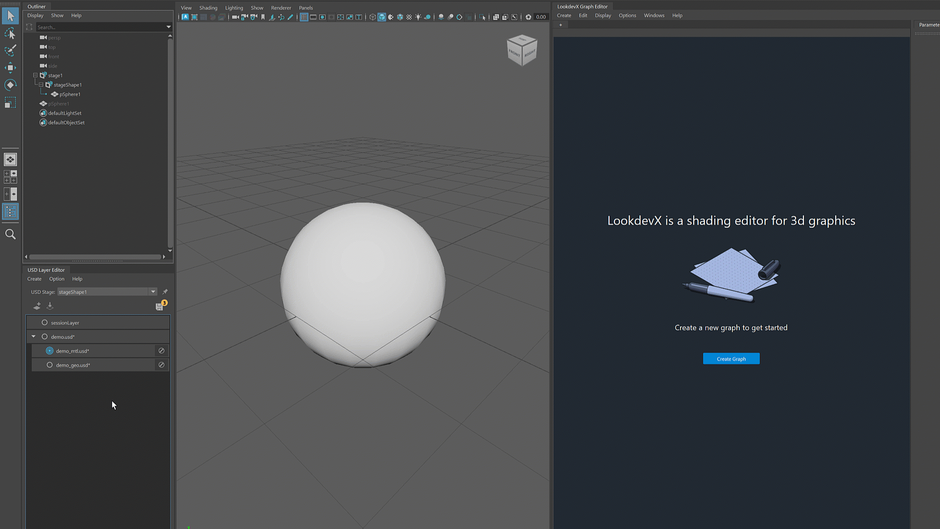 gif for assigning arnold material