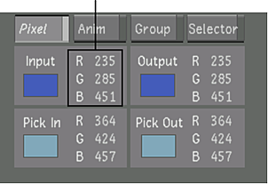Sampling Colour Values