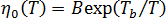 equation for eta zero