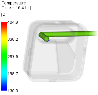 1st shot temperature