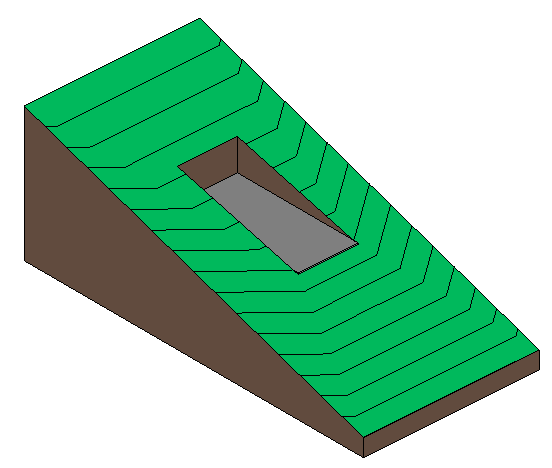 Toposolid: Excavate and Remove Excavation