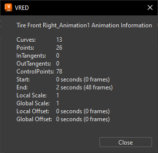 Information dialog