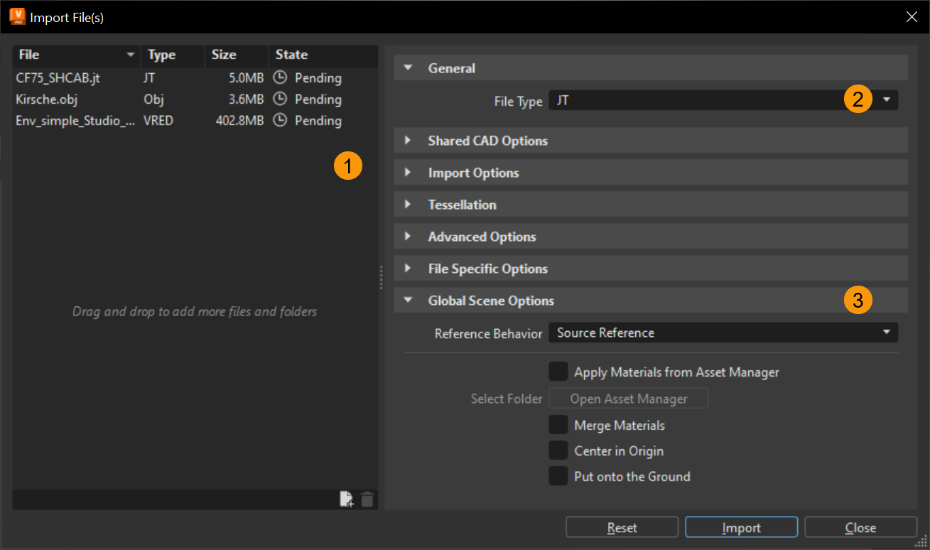 Import File(s)