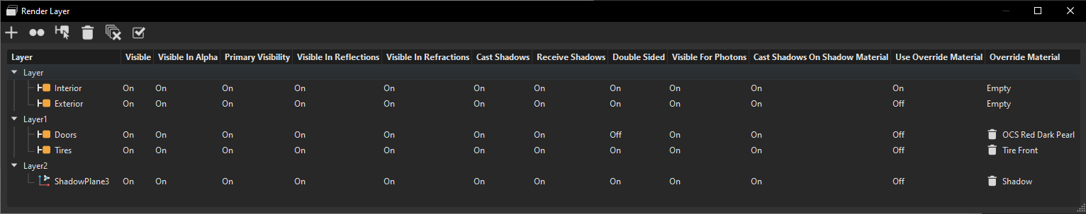 Render Layer module